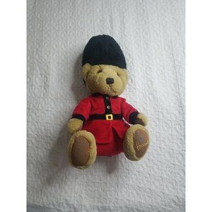 Harrod's Royal Guard Teddy Bear Plush England UK London Souvenir Beefeater 13"